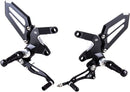 RCT10GT Rearset Black / Silver For Kawasaki Z 900 ABS 2021-2023