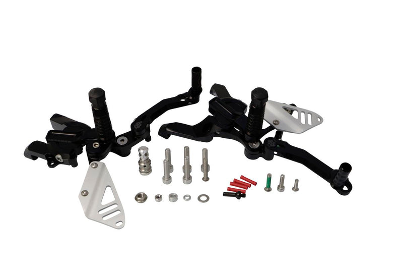 VCR Rearset Black For Ducati Panigale 959 ABS 2018-2019