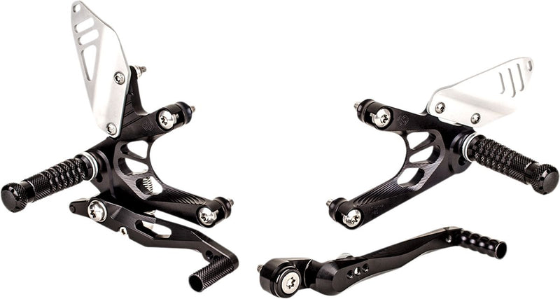 Factor-X Rearset Black For Honda CB 650 F 2018