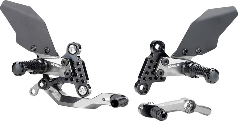 AS31 Rearset Black For Yamaha MT-09 ABS 2022