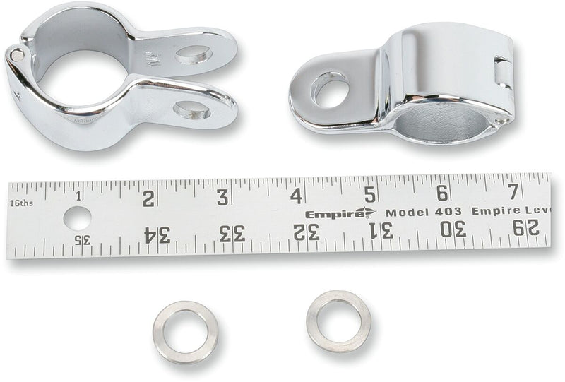 Magnum Quick Clamps Chrome - 1 1/4 Inch