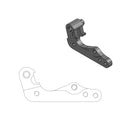 Relocation Bracket For OEM Caliper Black For BMW G 450 X 2008-2011
