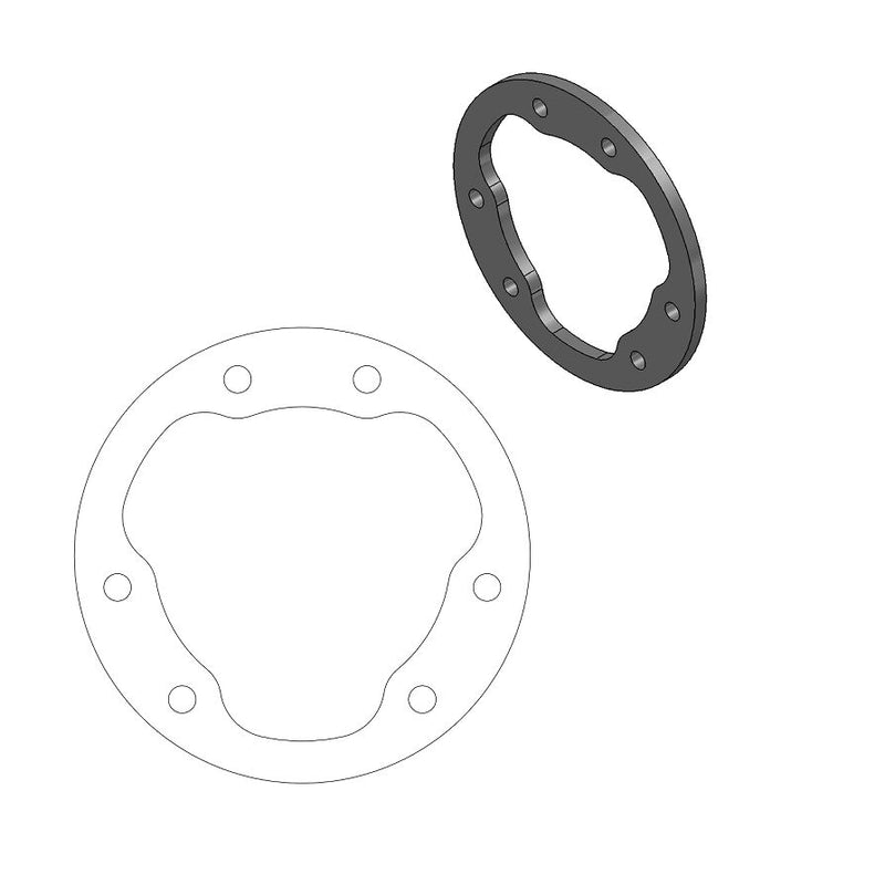 Relocation Bracket For OEM Caliper Black For TM Racing CROSS 125 1998-2002