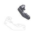 Relocation Bracket For OEM Caliper Black For Yamaha WR 250 F 2018