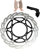 Flame Oversize 270mm Floating Rotor Front Brake Kit Black / Silver For Honda CRF 250 L 2015