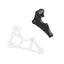 Supermoto Street Rotor Adapter Bracket Black For Kawasaki KX 250 2021-2023