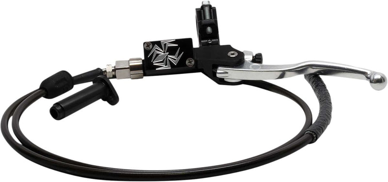 Left Hand Rear Brake Kit Black / Silver For KTM SX-F 450 2009-2010
