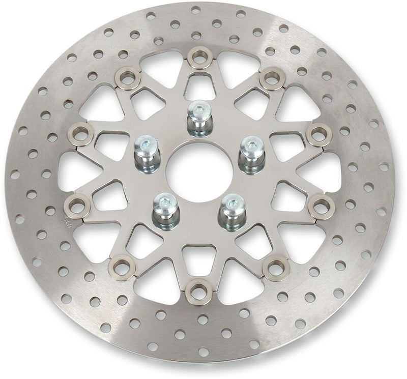 Custom Stainless Steel Floating Round Rear Brake Rotor For Harley Davidson FLSTC 1340 1992-1999