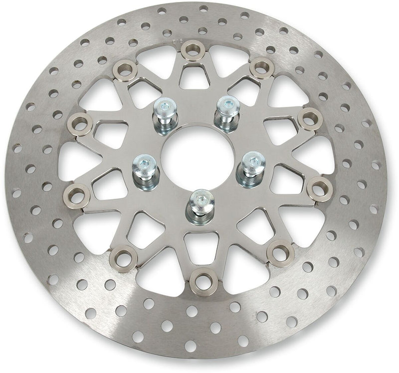 Custom Stainless Steel Floating Round Rear Brake Rotor For Harley Davidson FLD 1690 2012-2013