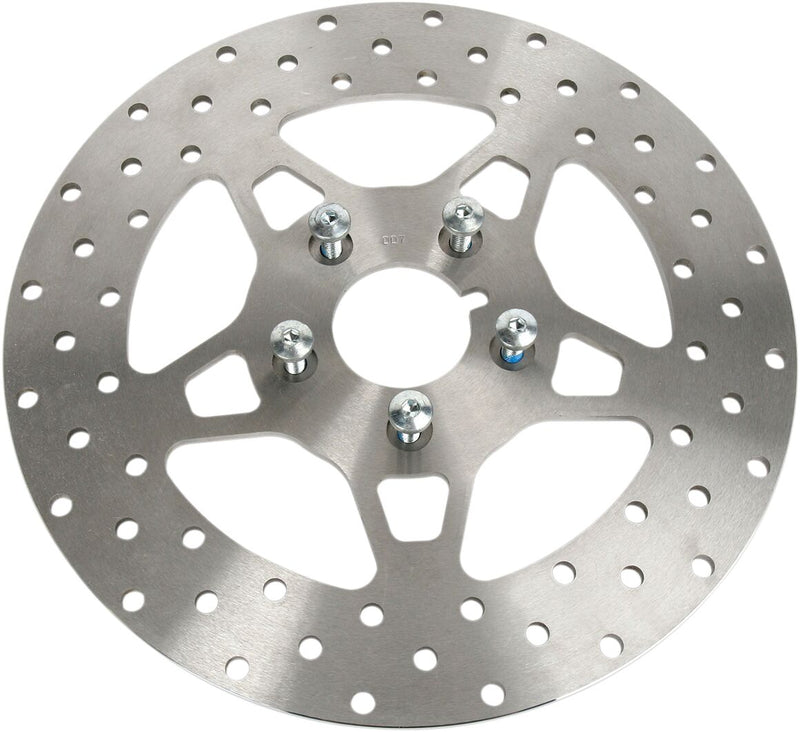 FSD Series Solid Round Stainless Steel Front Brake Rotor For Big Twins For Harley Davidson FLHR 1340 1994-1998