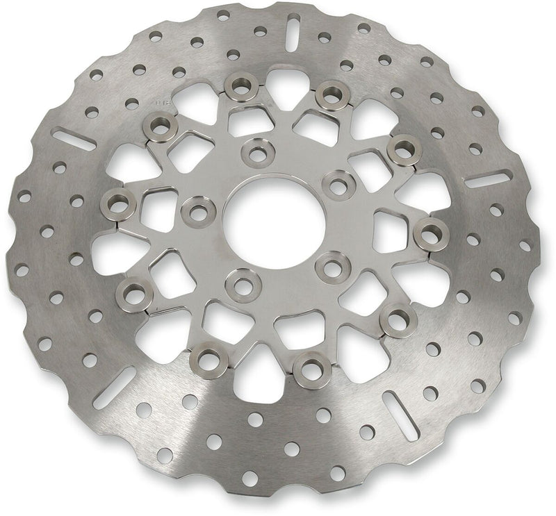 Contour Custom Stainless Steel Rear Brake Rotor For Harley Davidson FLD 1690 2012-2013