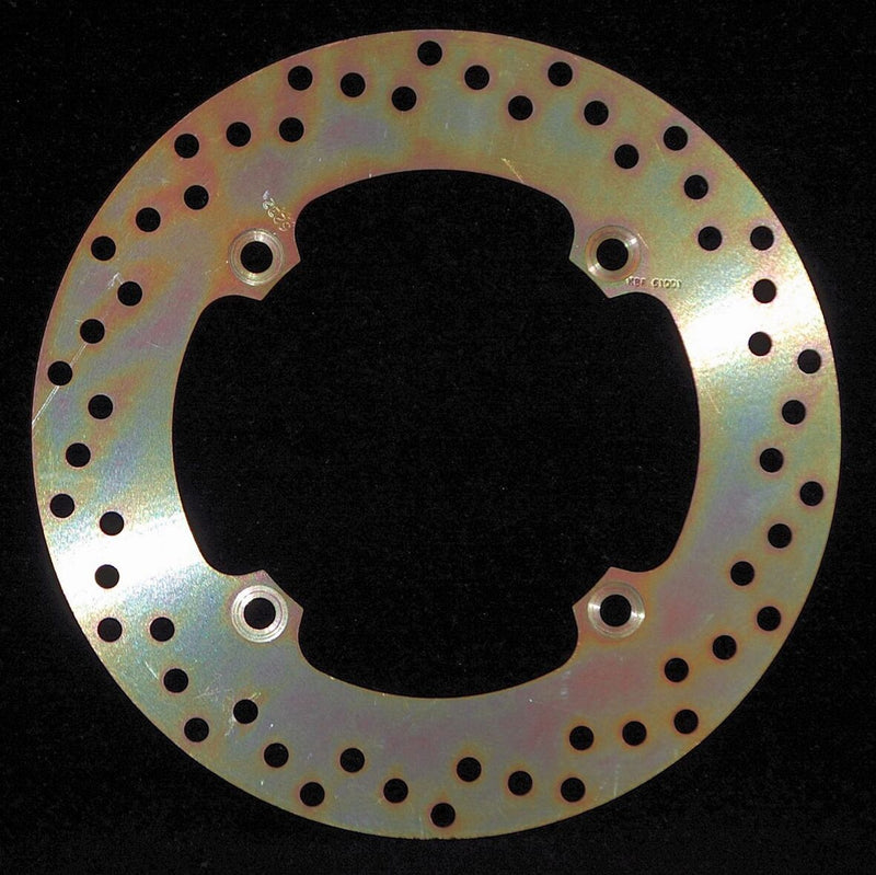 Round D-Series Fixed Offroad Brake Rotor For Kawasaki KLV 1000 2004-2005