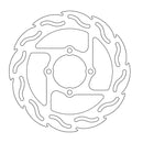 Flame Series Rear Brake Rotor Natural For Yamaha YFM 350 FX 4X4 1995-2005