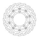 Floating Flame Front Left Brake Rotor Black For Suzuki DL 1000 ABS 2018-2020