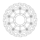 Floating Flame Front Right Brake Rotor Black For Honda CBR 1000 RR 2008-2015