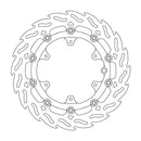 Floating Flame Front Right Brake Rotor Black For KTM Adventure 990 2006-2010