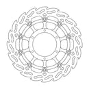 Floating Flame Front Left Brake Rotor Black For Honda CB 600 F 2004-2006