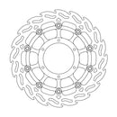 Floating Flame Front Right Brake Rotor Black For Honda CB 600 F 2004-2006