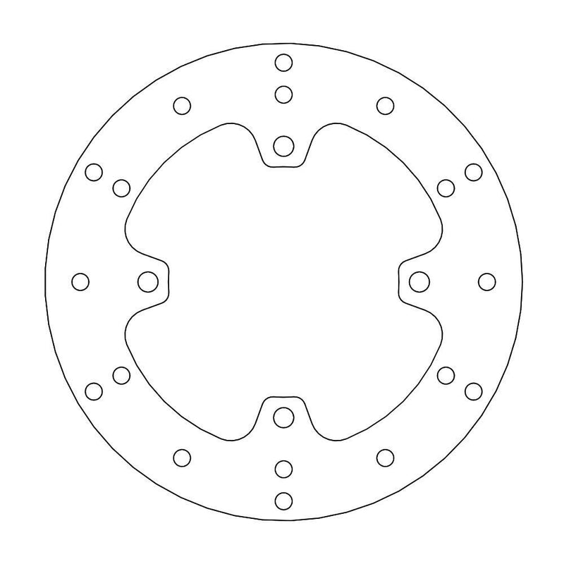 Standard Series Rear ATV Brake Rotor For Polaris Sportsman 400 4X4 2003-2004
