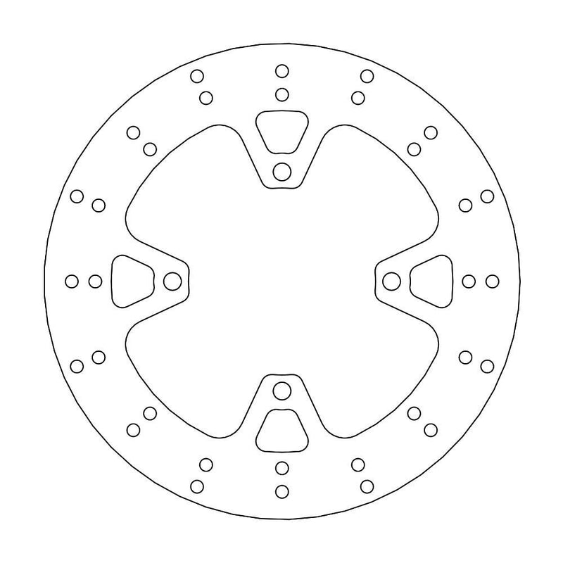 Standard Series Front Round ATV Brake Rotor For Polaris ATP 330 4X4 2004-2005