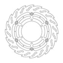 Floating Flame Front Left Brake Rotor Black For BMW K 1100 LT 1992-1998