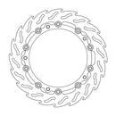 Floating Flame Front Left Brake Rotor Black For BMW K 1200 RS 1997-2000