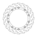 Floating Flame Front Right Brake Rotor Black For BMW K 1200 RS 1997-2000