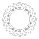 Floating Flame Front Right Brake Rotor Black For BMW F 750 GS ABS 2021-2023