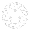 Flame Series Scooter Brake Rotor For Benelli 491 50 AC 2001-2004