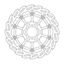 Floating Flame Front Left Brake Rotor Black For Honda CB 600 F 2001