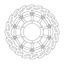 Floating Flame Front Left Brake Rotor Black For Honda CBF 1000 2008