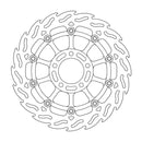 Floating Flame Front Left Brake Rotor Black For Suzuki GSX 1200 1999-2000