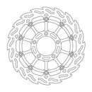 Floating Flame Front Right Brake Rotor Black For MV Agusta Brutale 1000 ABS 2020