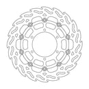 Floating Flame Front Right Brake Rotor Black For Suzuki GSX-R 1000 2009