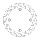 Flame Series Rear Brake Rotor Rear For Kawasaki KLV 1000 2004-2006
