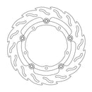 Floating Flame Front Right Brake Rotor Black For Yamaha XP 500 T-Max 2004