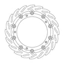 Flame Series Race Front Left Brake Rotor Black For Aprilia RS 660 ABS 2022-2023