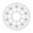 Flame Series Race Front Left Brake Rotor Black For Honda CBR 1000 RR 2008-2015