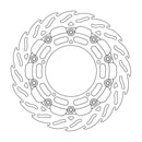 Flame Series Race Front Left Brake Rotor Black For Yamaha FZ8 N 2011-2013