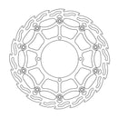 Flame Series Supermoto Street Brake Rotor Natural For Suzuki RMX 450 Z 2018