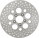 Stainless Steel Drilled Brake Rotor Ground For Harley Davidson FLD 1690 2013