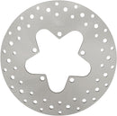 Stainless Steel Drilled Brake Rotor Ground For Harley Davidson FLHR 1340 1994-1998