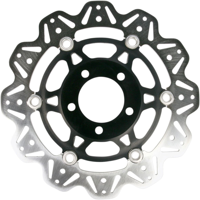 VEE-Series Floating Contour Wave Brake Rotor For Kawasaki Z 1000 2007-2008