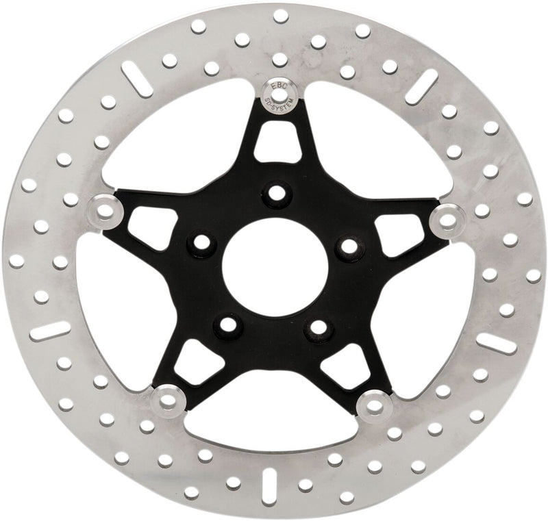 FSD Series Floating Round Stainless Steel Front Brake Rotor For Big Twins For Harley Davidson XL 1200 C 2004-2013