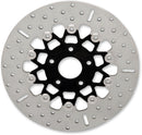 Custom Stainless Steel Floating Round Rear Brake Rotor For Harley Davidson FLST 1340 1987-1990