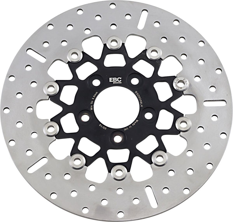 Custom Stainless Steel Floating Round Rear Brake Rotor For Harley Davidson XL 883 C 2000-2003