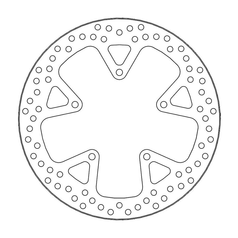 Halo Series Fixed Front Brake Rotor For Peugeot GEOPOLIS 125 2007-2012