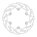 Flame Series Rear Brake Rotor Natural For Yamaha WR 125 X 2009-2016