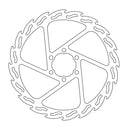 Flame Series Fixed Front Brake Rotor Silver For KTM DUKE 125 ABS 2013-2017