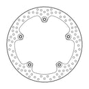 Halo Series Fixed Brake Rotor Natural For BMW F 750 GS ABS 2021-2023